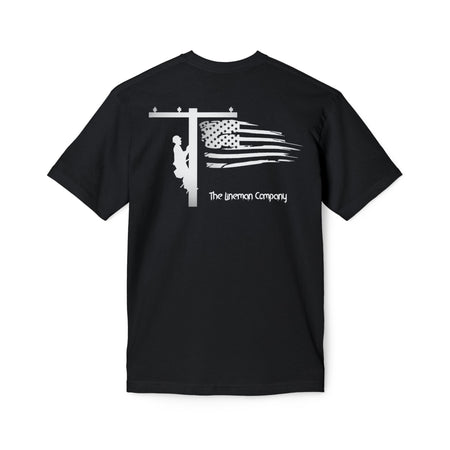 "Lineman Flag Pole" T-Shirt
