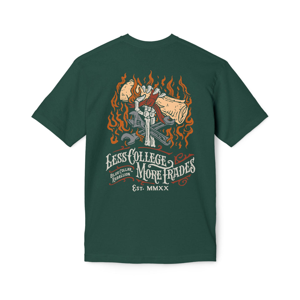 "Less College More Trades #2" T-Shirt