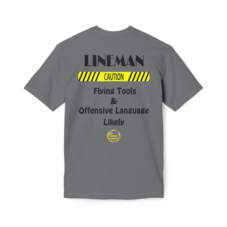 "Lineman, Caution" T-Shirt