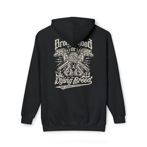 "Brotherhood of a Dying Breed Lineman Gaffs #2" Hoodie