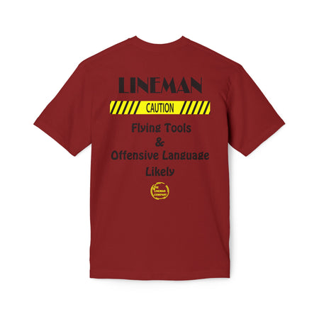 "Lineman, Caution" T-Shirt