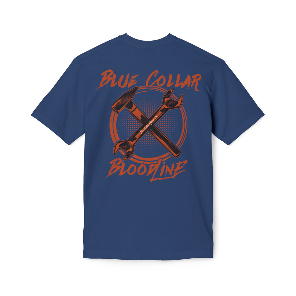 "Blue Collar Bloodline" Crossbones T-Shirt
