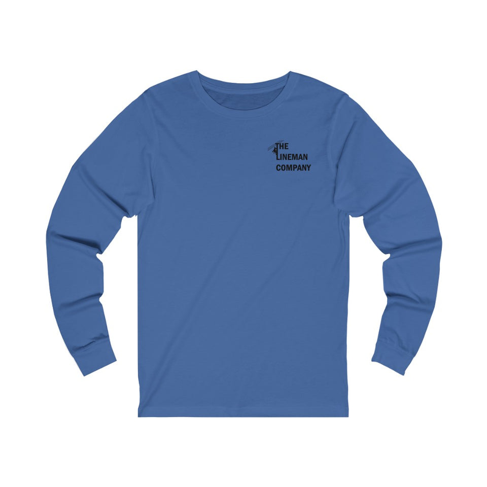 "Lineman, Caution" Long Sleeve T-Shirt (4 Colors)