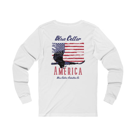 "Blue Collar America" Long Sleeve T-Shirt (2 Colors)