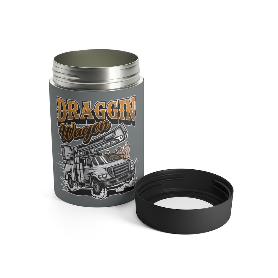 "Draggin Wagon" Stainless Steel Beer Sleeve