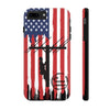 Tough iPhone American Flag Lineman Case