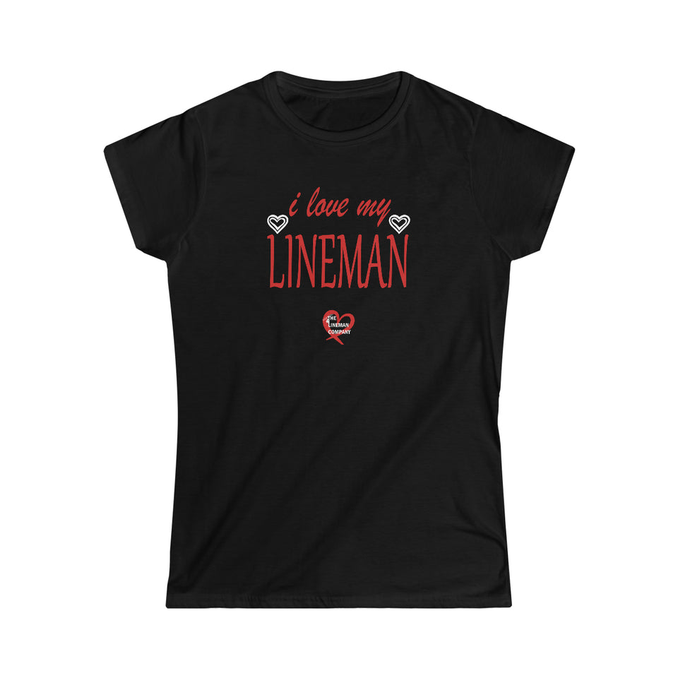 "I Love My Lineman" T-Shirt