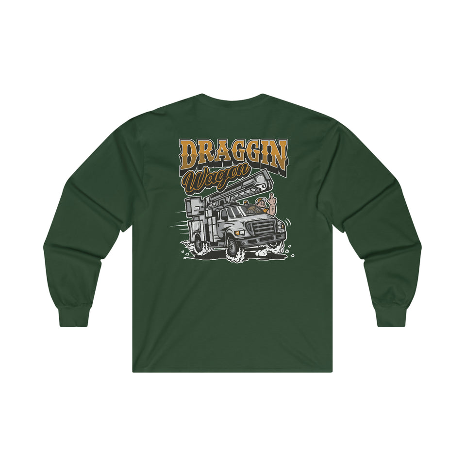 "Draggin Wagon" Long Sleeve T-Shirt