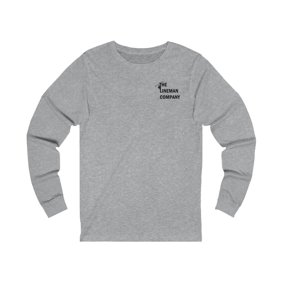 "Lineman, Caution" Long Sleeve T-Shirt (4 Colors)