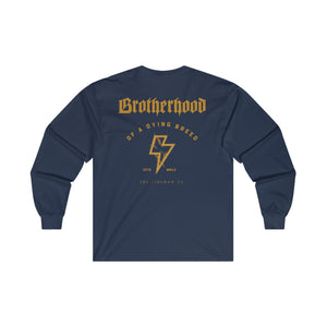 Brotherhood Of A Dying Breed" Lightning  Bolt Long Sleeve T-Shirt