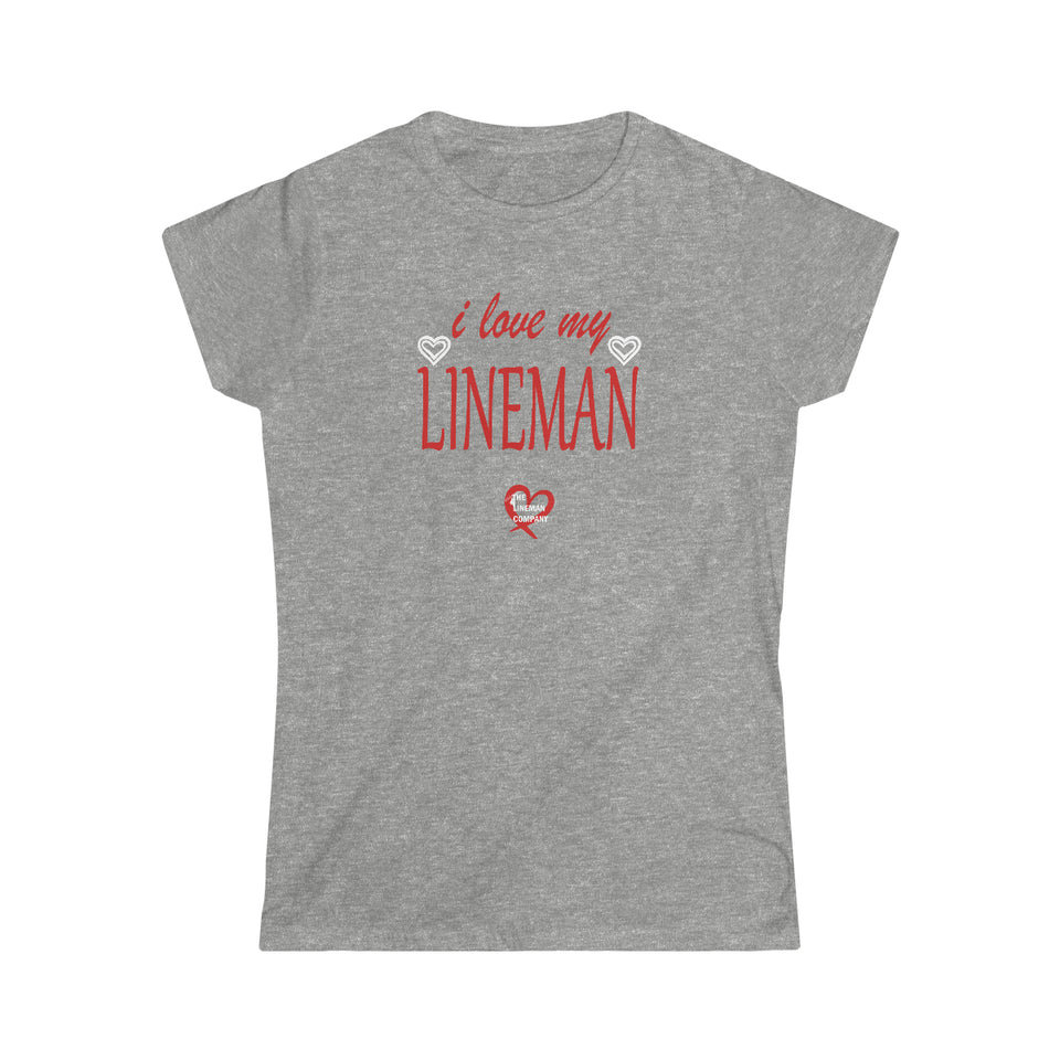 "I Love My Lineman" T-Shirt