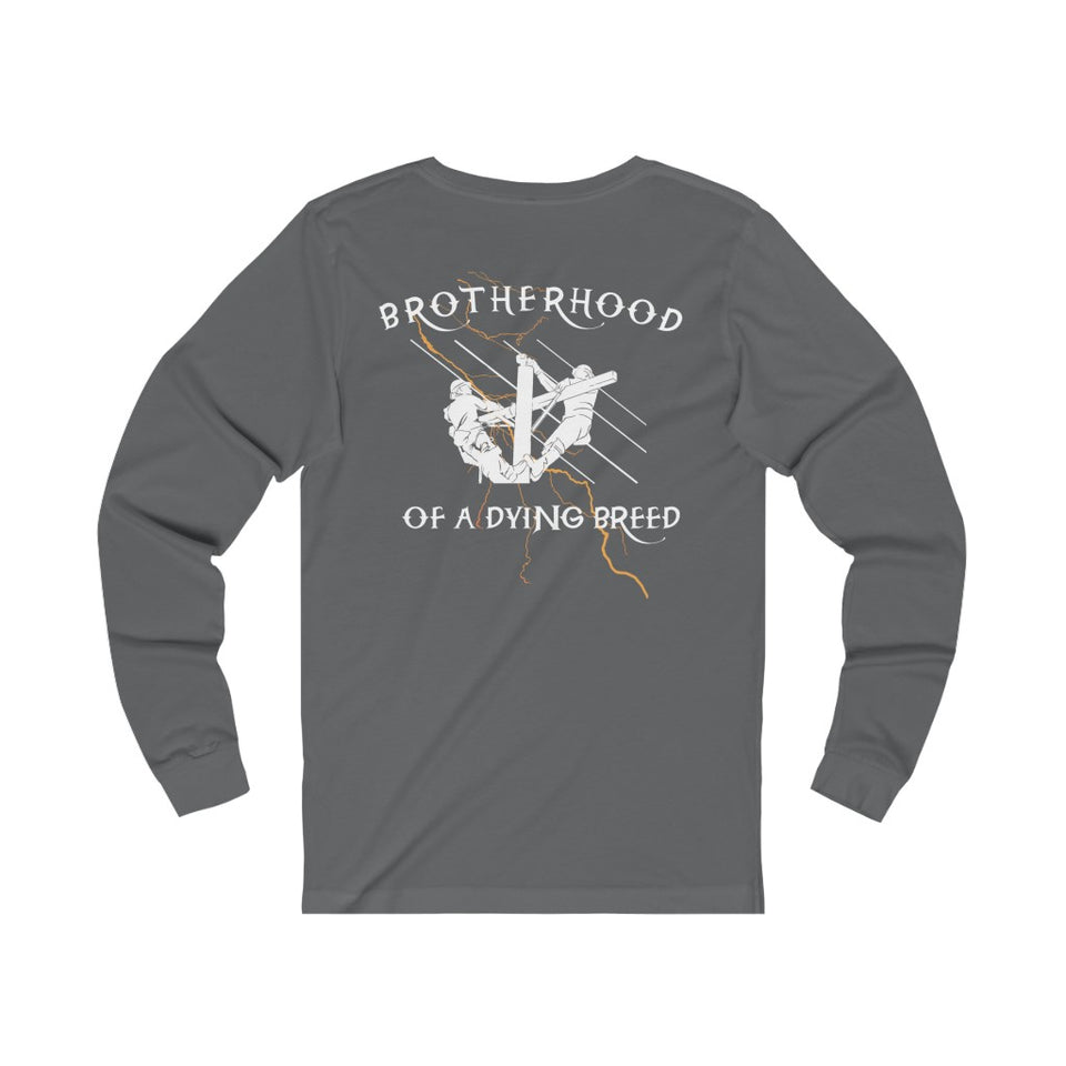 "Brotherhood Of A Dying Breed" Lightning Strike Long Sleeve T-Shirt (4 Colors)
