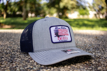 "Blue Collar America" Richardson 112 Patch Hat