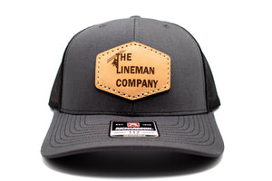 "The Lineman Company" Leather Patch Richardson 112 Hat