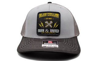 "Blue Collar Born & Raised" Richardson 112 Patch Hat