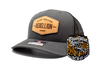 "Blue Collar Rebellion Co." Leather Patch Richardson 112