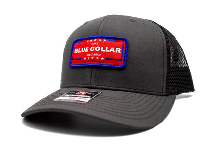 "Make Blue Collar Great Again" Richardson 112 Patch Hat