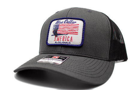 "Blue Collar America" Richardson 112 Patch Hat