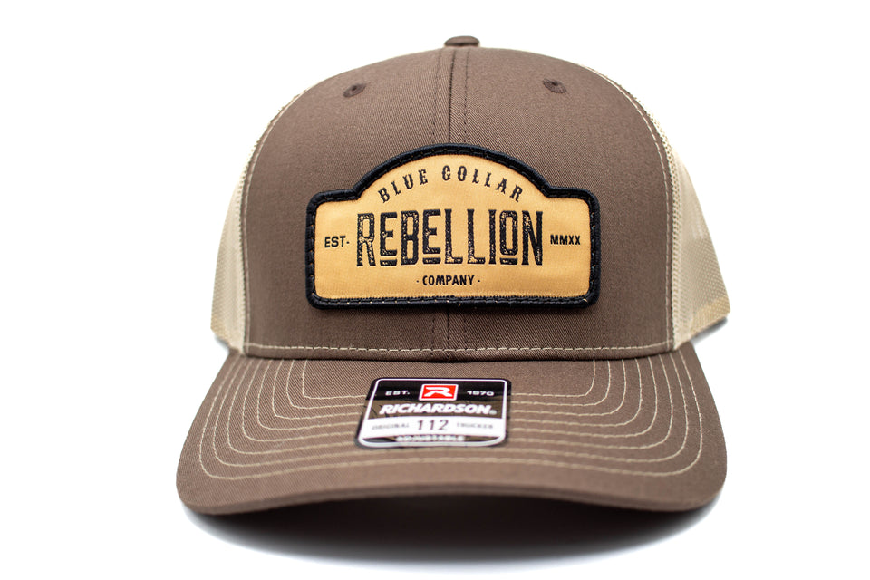 "Blue Collar Rebellion" Richardson 112 Patch Hat