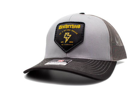 "Lineman Brotherhood Lightning Bolt" Richardson 112 Patch Hat