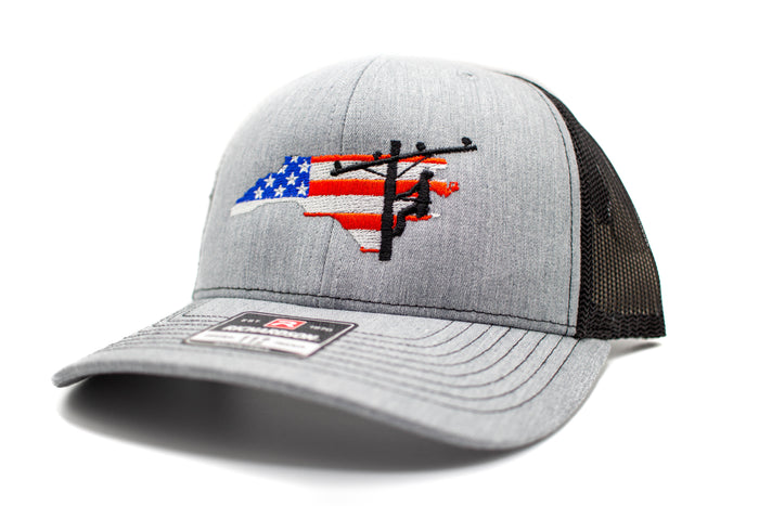 All 50 States Available - Center - Embroidered Hat