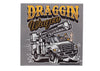 "Draggin Wagon" 2.25x2.25" Sticker