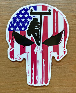 American Lineman Sticker Pack 2x3" Stickers