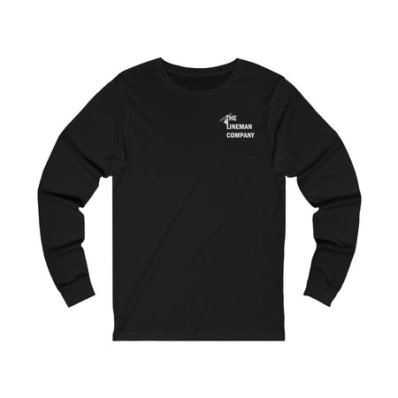 "Journeyman Lineman, Punisher Skull" Long Sleeve T-Shirt (4 Colors)