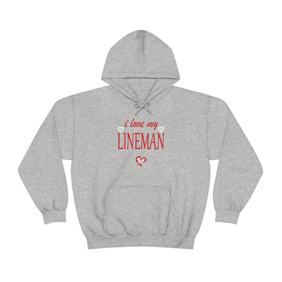 "I Love My Lineman" Hoodie