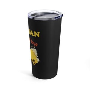 "Lineman, Fueled By Booze " Stainless Steel 20oz Tumbler