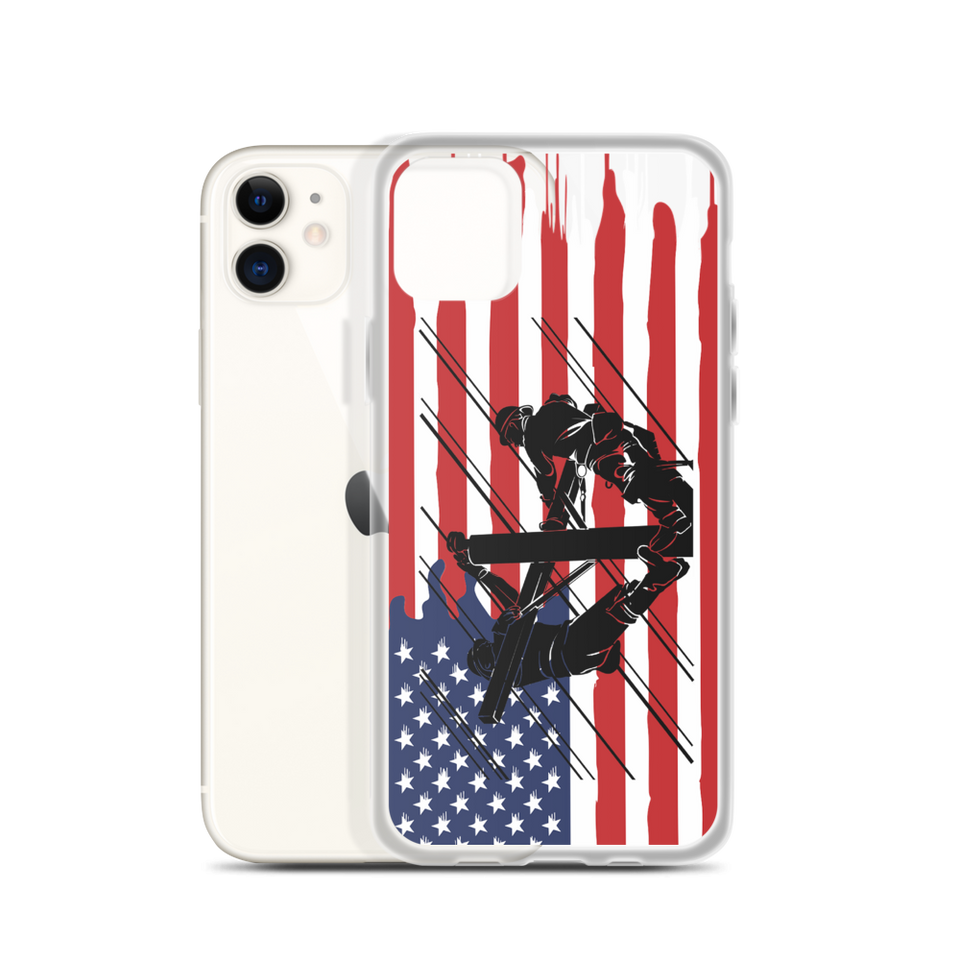 Merica Lineman iPhone Case