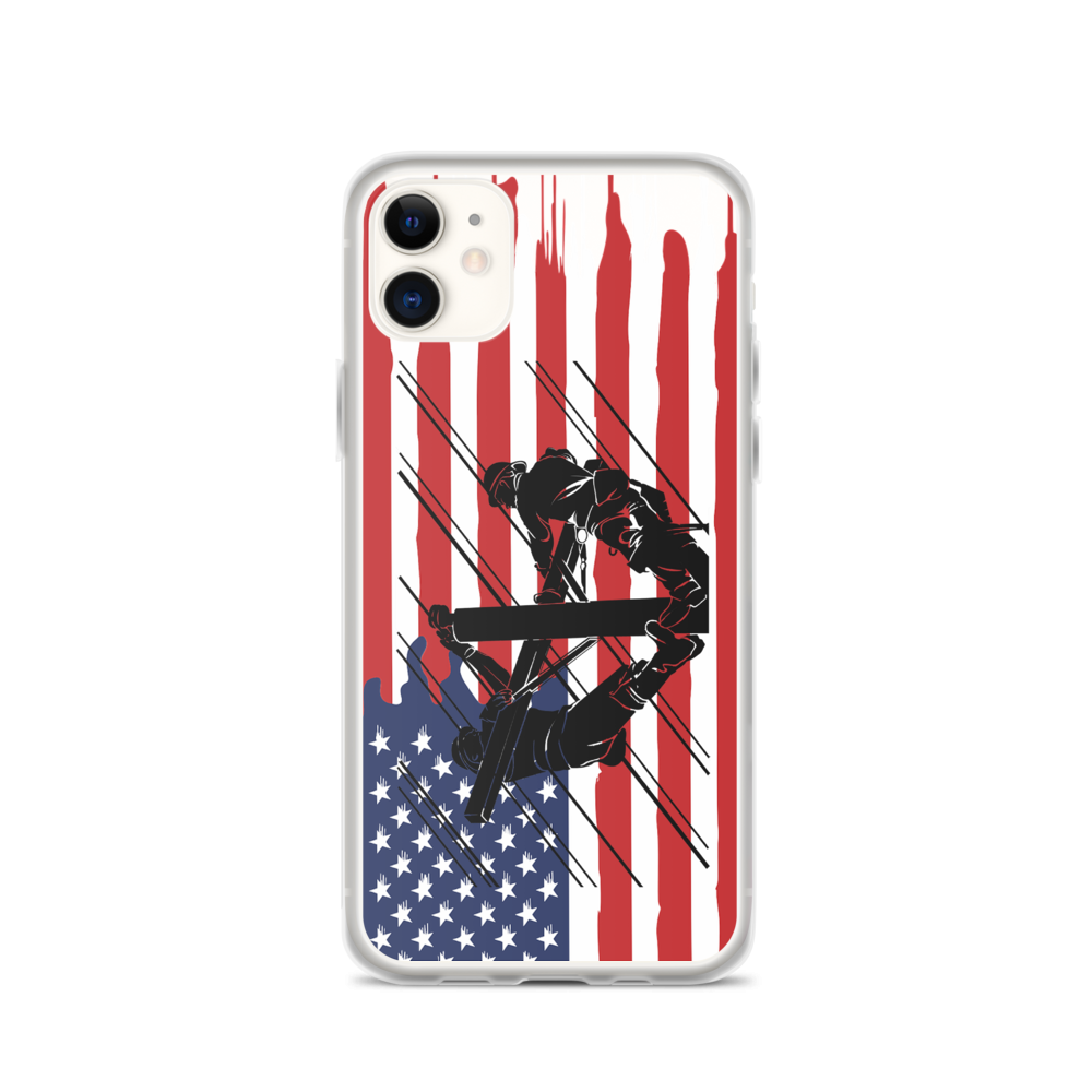 Merica Lineman iPhone Case