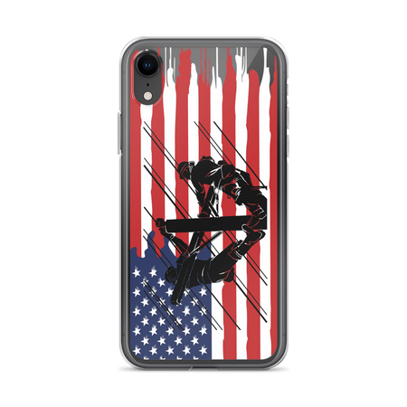 Merica Lineman iPhone Case