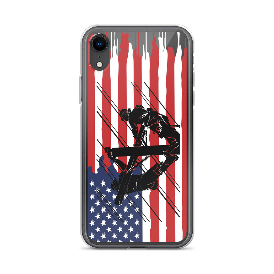 Merica Lineman iPhone Case