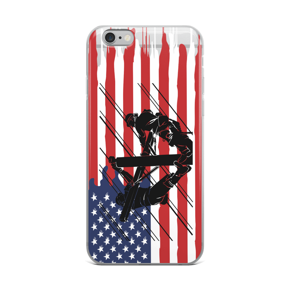 Merica Lineman iPhone Case