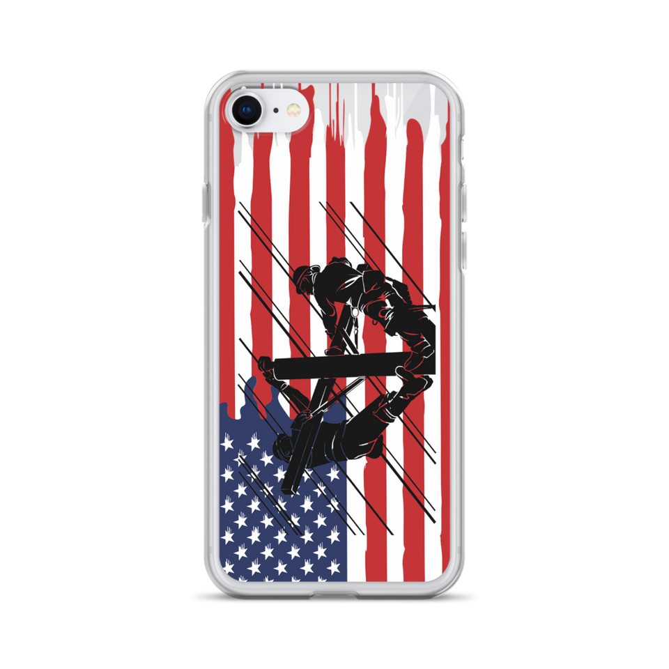 Merica Lineman iPhone Case