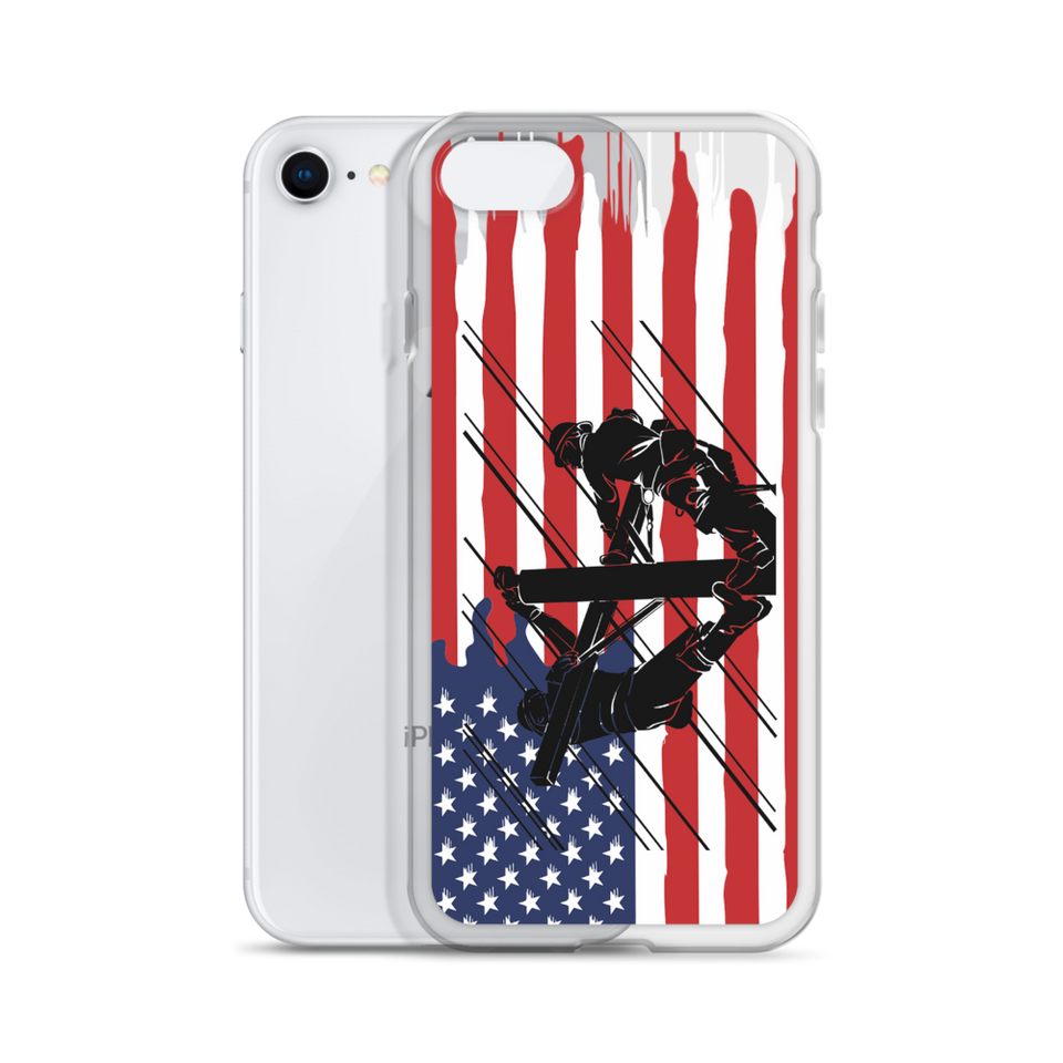 Merica Lineman iPhone Case