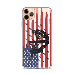 Merica Lineman iPhone Case