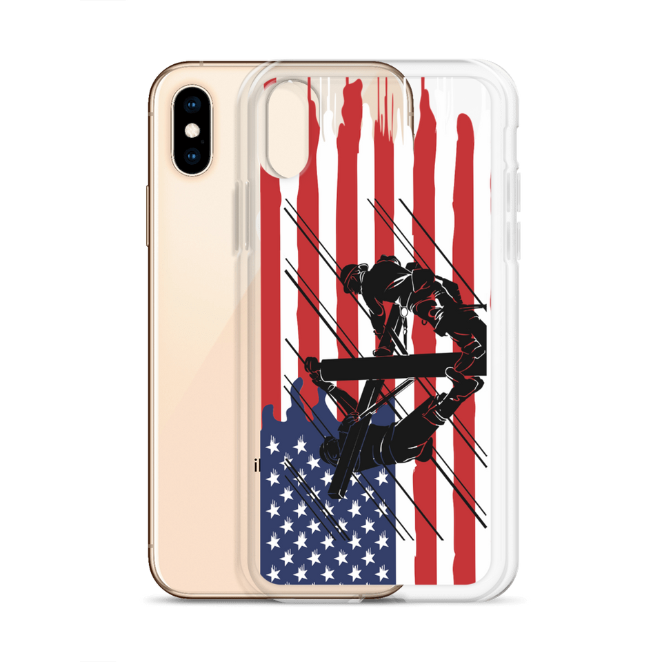 Merica Lineman iPhone Case