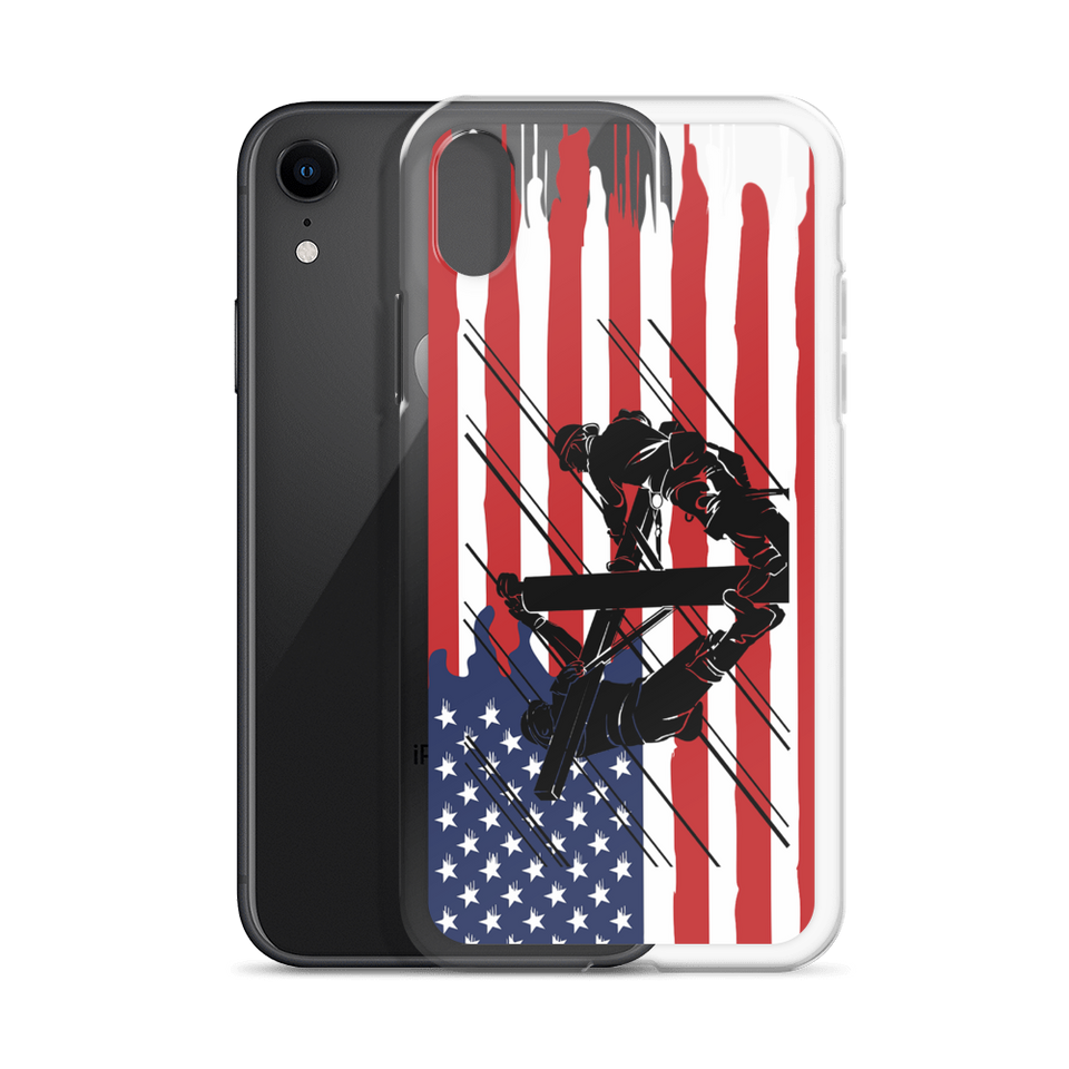 Merica Lineman iPhone Case