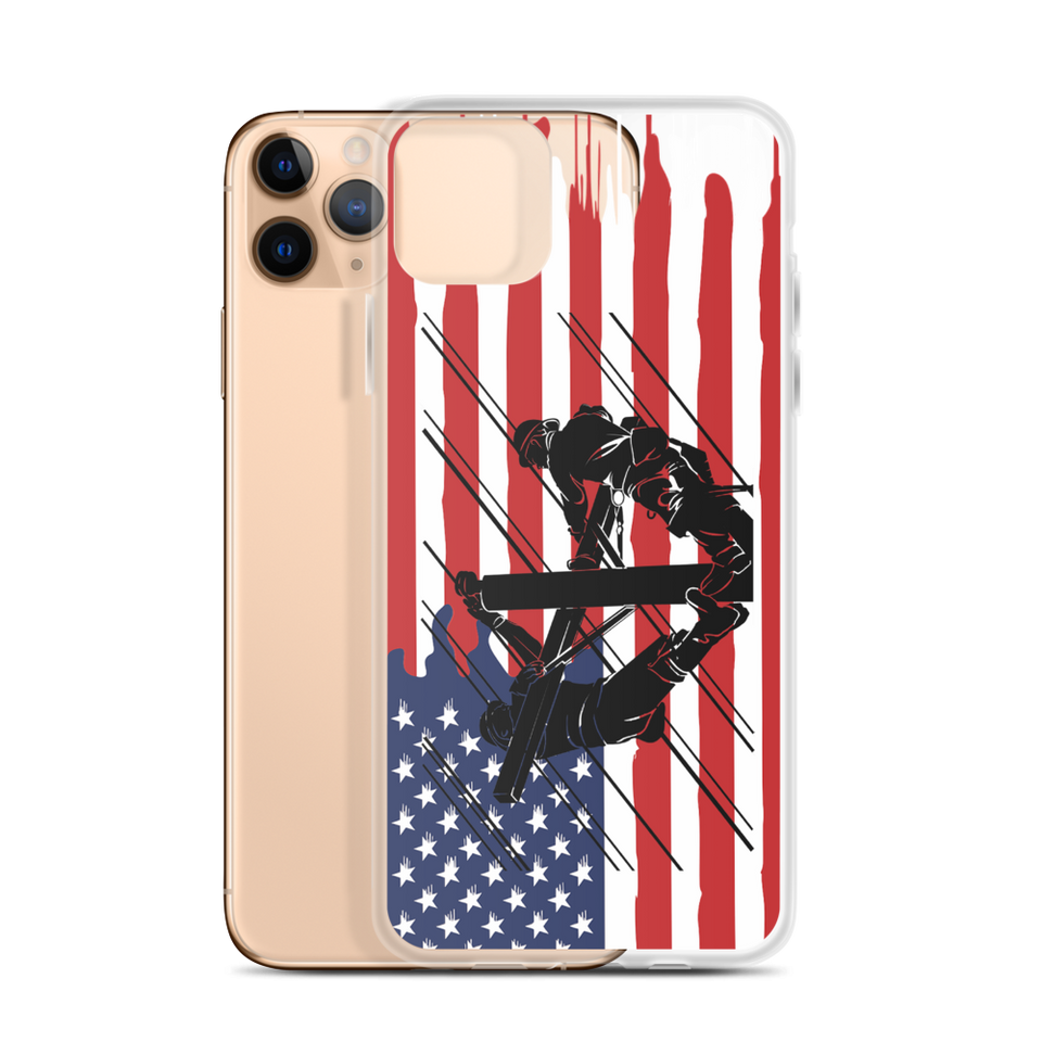 Merica Lineman iPhone Case