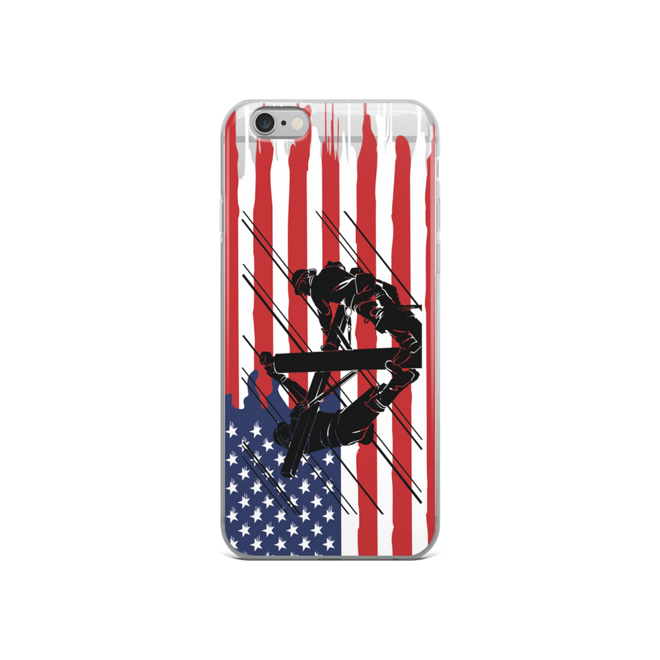 Merica Lineman iPhone Case