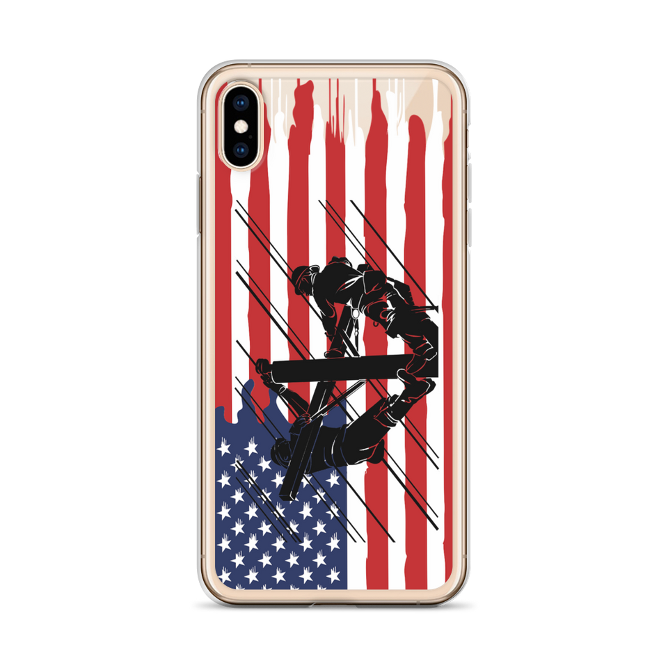 Merica Lineman iPhone Case