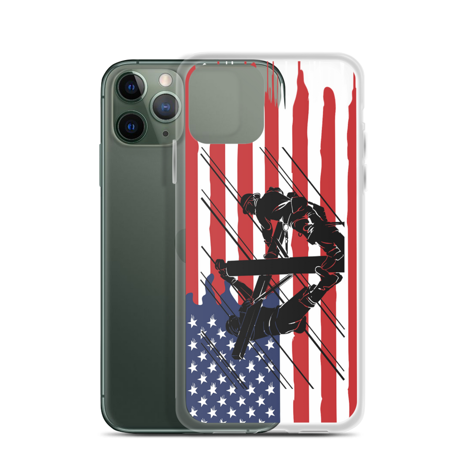 Merica Lineman iPhone Case