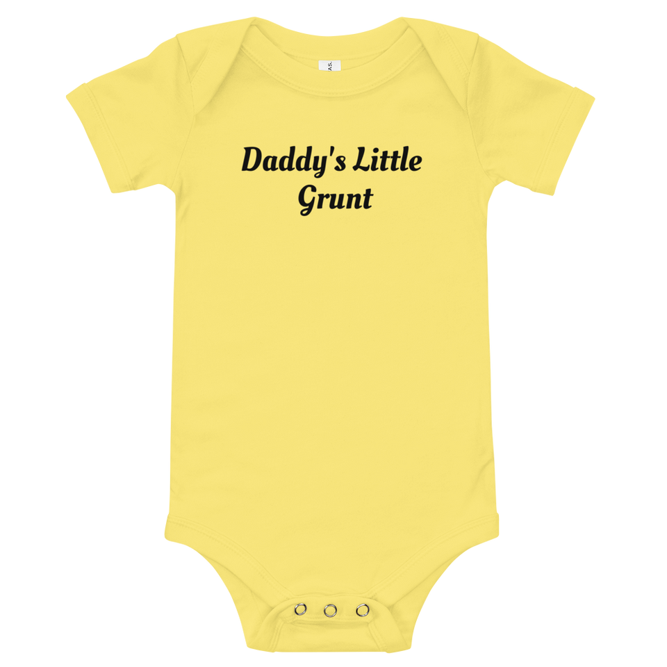 "Daddy's Little Grunt" Onesie