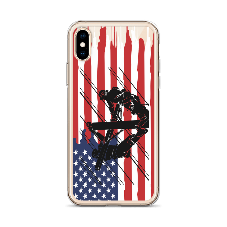 Merica Lineman iPhone Case