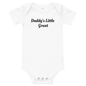 "Daddy's Little Grunt" Onesie