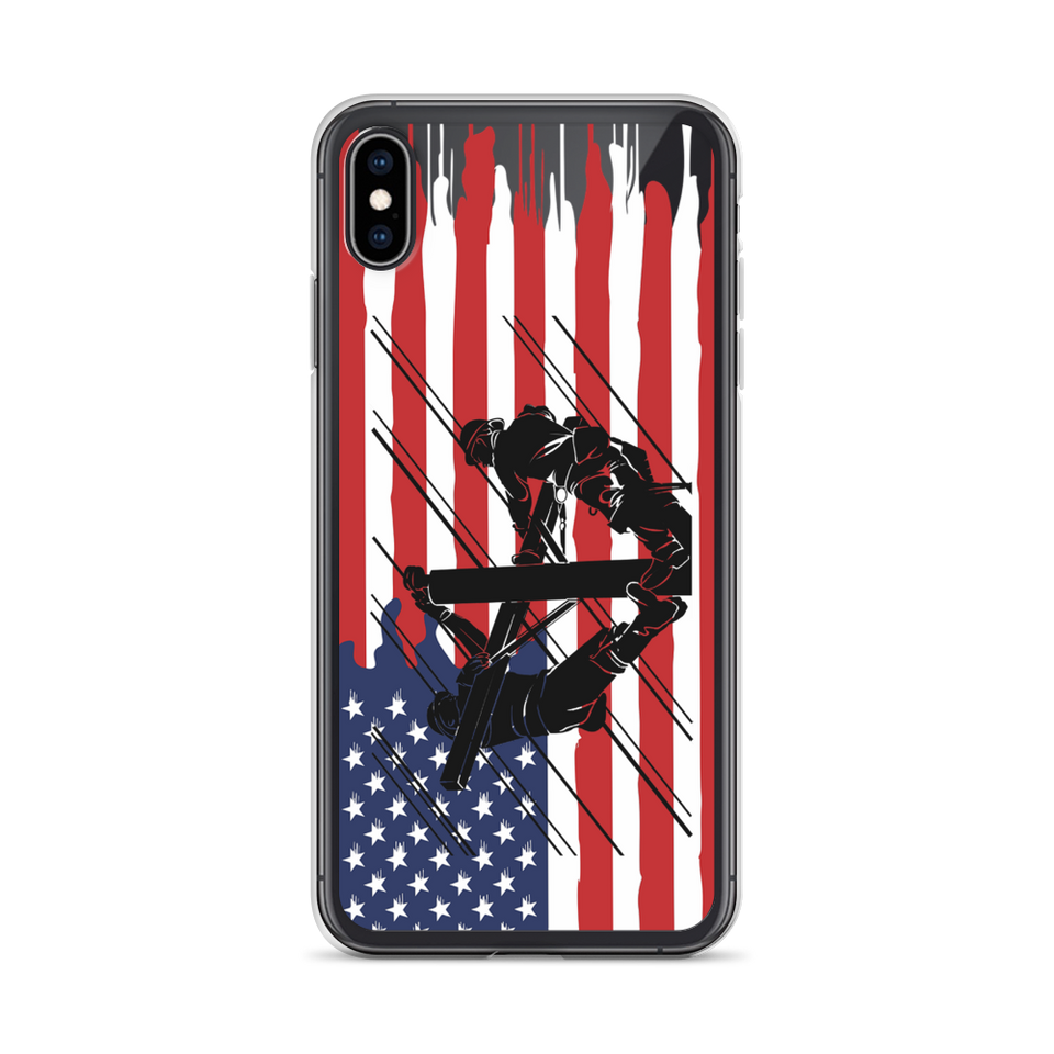 Merica Lineman iPhone Case