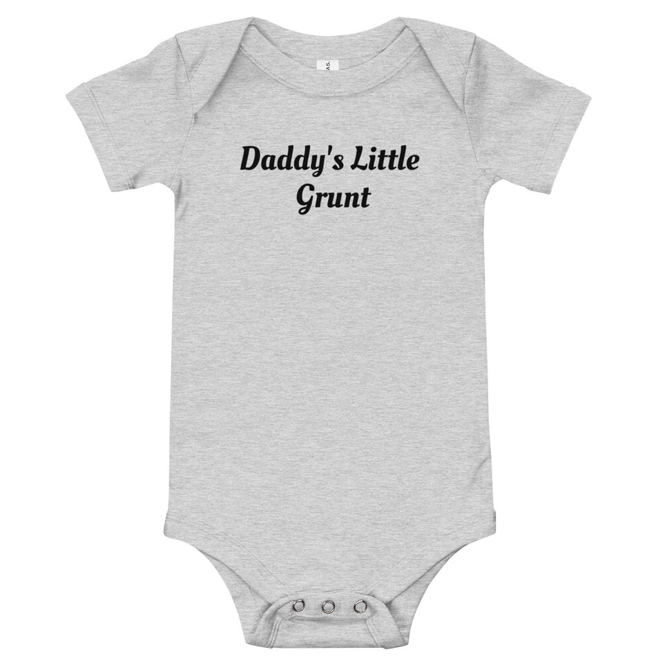 "Daddy's Little Grunt" Onesie