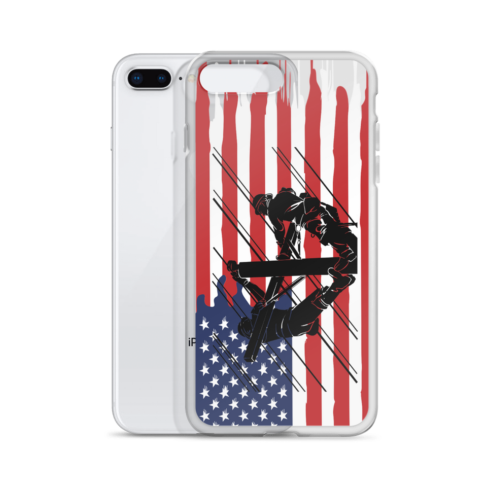 Merica Lineman iPhone Case